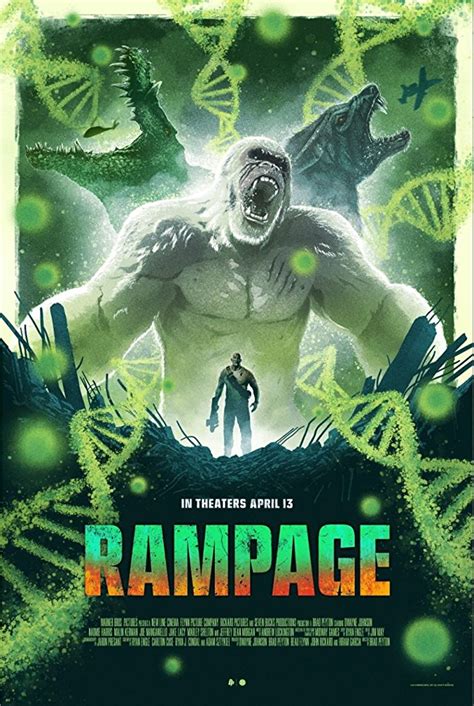 Poster Rampage 2018 Poster Rampage Scăpaţi De Sub Control Poster