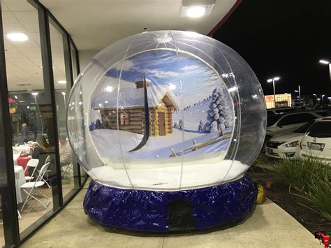 Inflatable Snow Globe Inflatable Party Rentals San Francisco Bay Area