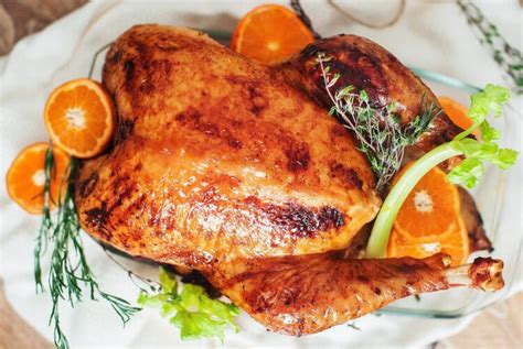 Our Orange Glazed Herb Turkey Is Sweet Citrusy And Tender