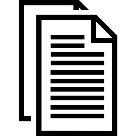 Paper With Text Vector Svg Icon Svg Repo