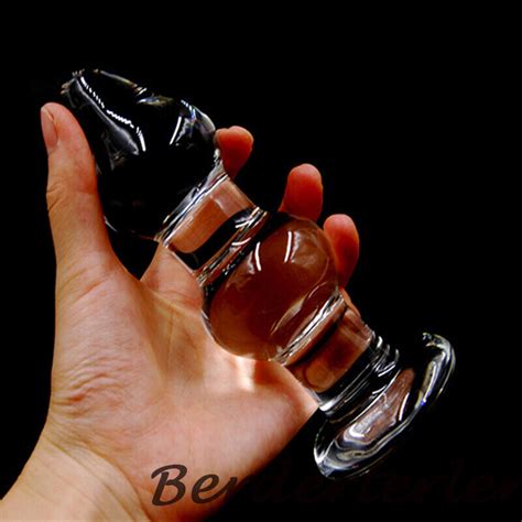 Huge Anal Plug Crystal Glass Buttplug Anus Dilator Prostate Massage Dildo Sextoy Ebay