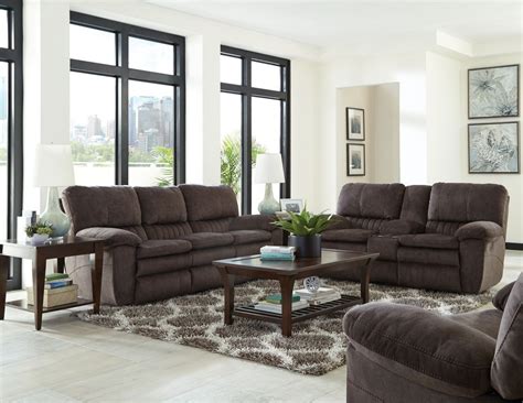 Coffee Table In Front Of Reclining Sofa Collection Zoom 11 C Brown