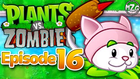 plants vs zombies episode 16 cattail survival pool and survival fog zebra gamer