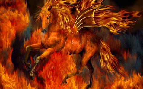 41 Fire Horse Wallpapers Hd Wallpapersafari