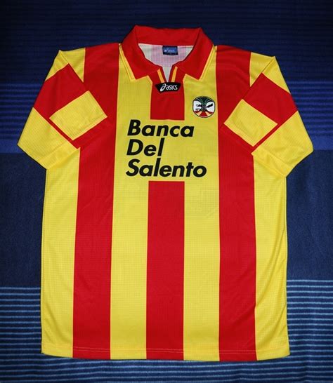 Puma kinder trikot borussia dortmund auswärtstrikot 20/21, schwarz, gr. Lecce Home Fußball-Trikots 1997 - 1999.