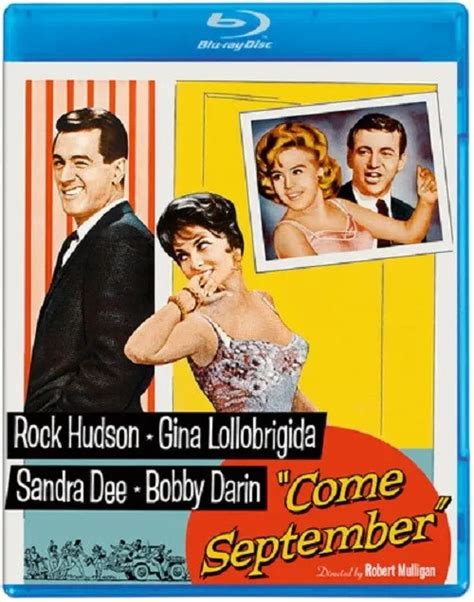 Come September Rock Hudson Gina Lollobrigida Sandra Dee Bobby Darin