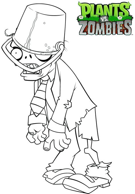Free Printable Plants Vs Zombies Coloring Pages