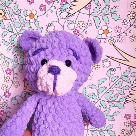Teddy Bear Crochet Pattern Etsy