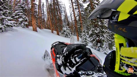Snowmobiling In The Snowies Youtube