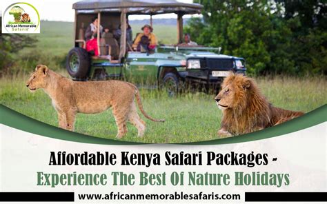 Affordable Kenya Safari Experience The Best Nature Holidays