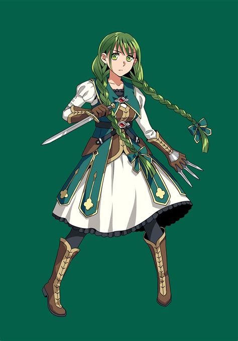 Rishia Ivyred Female Knight Female Characters Anime