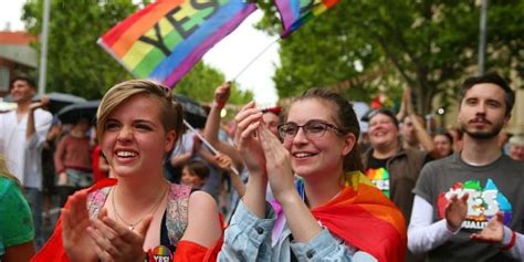 Jubilation As Australians Vote In Favor Of Legalizing Same Sex Marriage