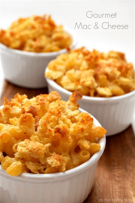 The Best Baked Gourmet Mac And Cheese Ever As The Bunny Hops