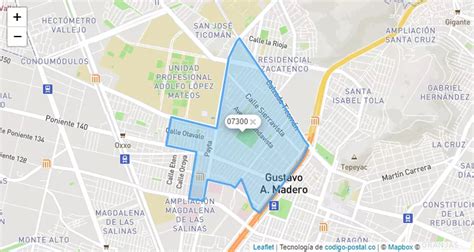Código Postal Colonia Lindavista Norte Gustavo A Madero Ciudad de México