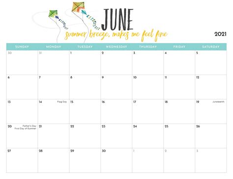 Summer holiday, tuesday, 20th july 2021, friday, 13th august 2021. 2021 Printable Calendars for Moms - iMom