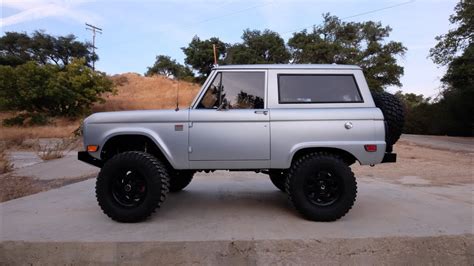 Icon New School Br 49 Restored And Modified Ford Bronco Youtube