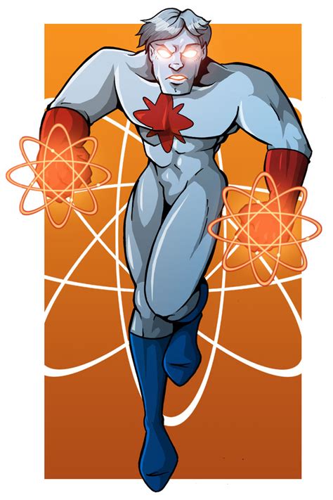 C Is For Captain Atom By Machsabre On Deviantart