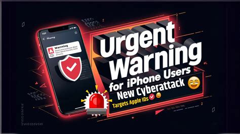 Urgent Warning For Iphone Users New Cyberattack Targets Apple Ids 🚨