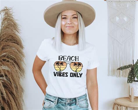 Beach Vibes Only Svg Beach Svg File For Cricut Summer Etsy