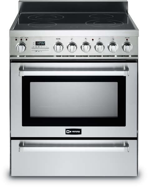 Verona Vefsee304pss 30 Inch Freestanding Electric Range With 4 Radiant