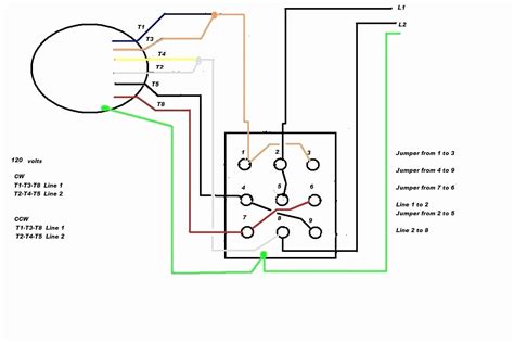 Here is a schematic picture of all the. Electric Motor Wiring Diagram 110 to 220 | Free Wiring Diagram