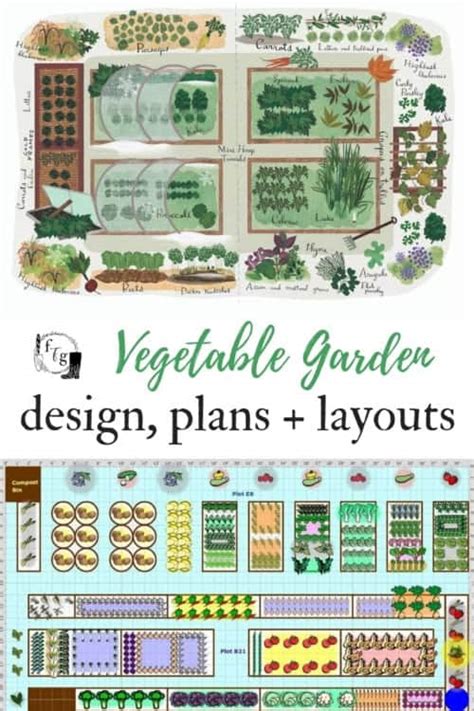 There are four categories of beds based on the. Vegetable Garden Plans, Designs + Layout Ideas | Family ...