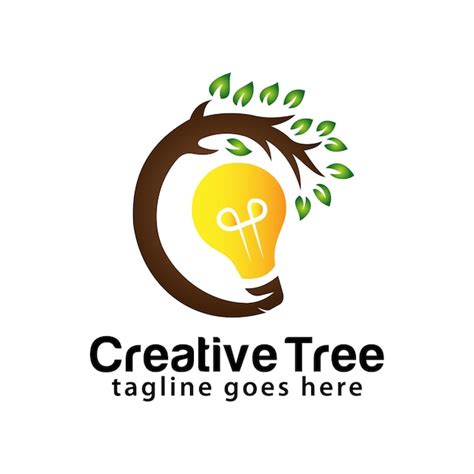 Premium Vector Creative Tree Logo Design Template
