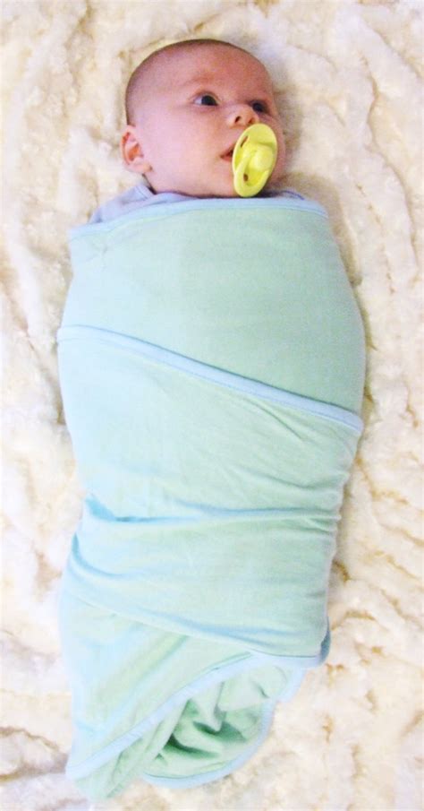 Miracle Blanket Baby Swaddling New Swaddle Green Wrap Ebay