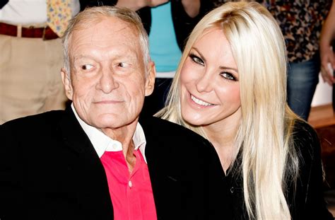 The Real Reason Hugh Hefner Stayed With Wife Crystal Harris