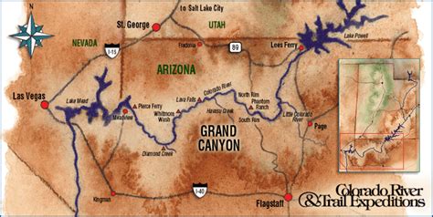 grand canyon colorado river map draw a topographic map