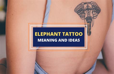 elephant tattoo meaning and design ideas symbol sage
