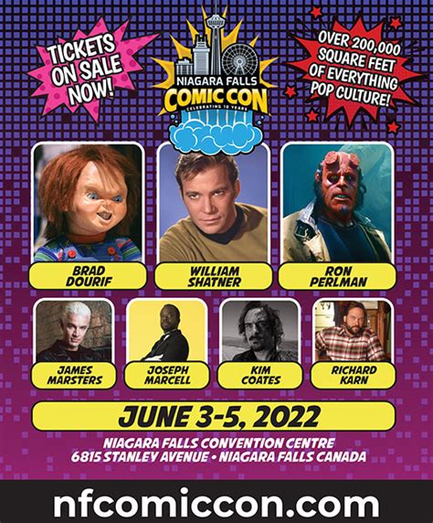 Niagara Falls Comic Con Returns June Tickets Available