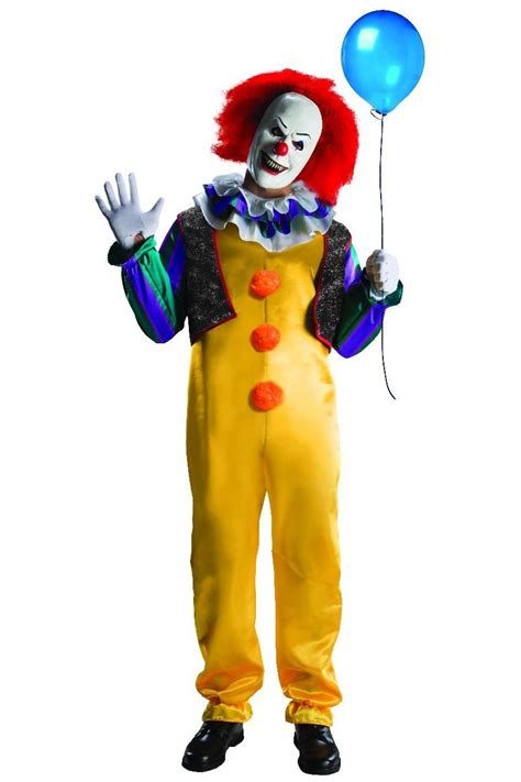 Deluxe Adult Pennywise Costume What Terrifying Version