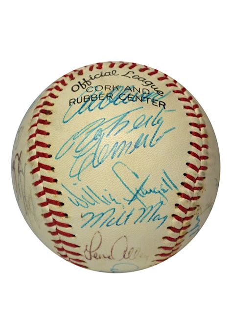 Lot Detail 1971 Pittsburgh Pirates Team Signed Baseball With Bold