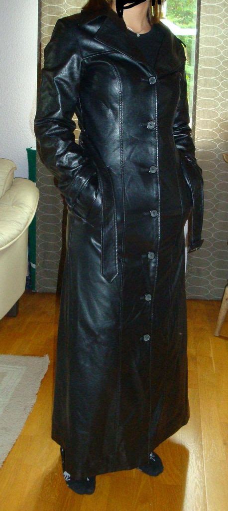 long leather coat leather pants leder outfits lena trench coat jackets flickr coats women