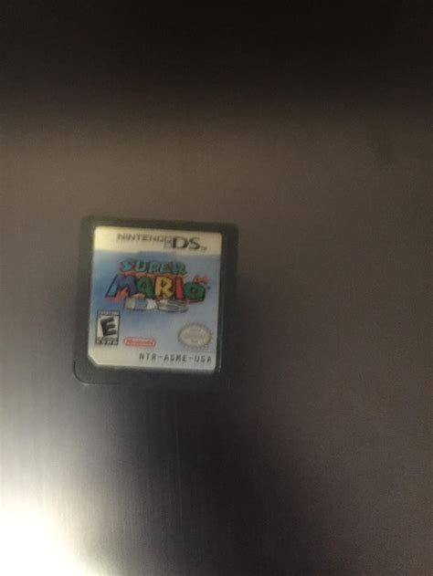 My Copy Of Sm64ds Which I Thought I Lost At My Cottage Years Ago Was