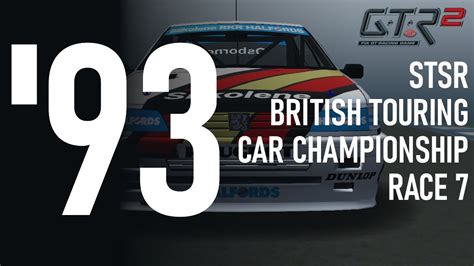 Stsr British Touring Car Championship 1993 Race 7 Youtube