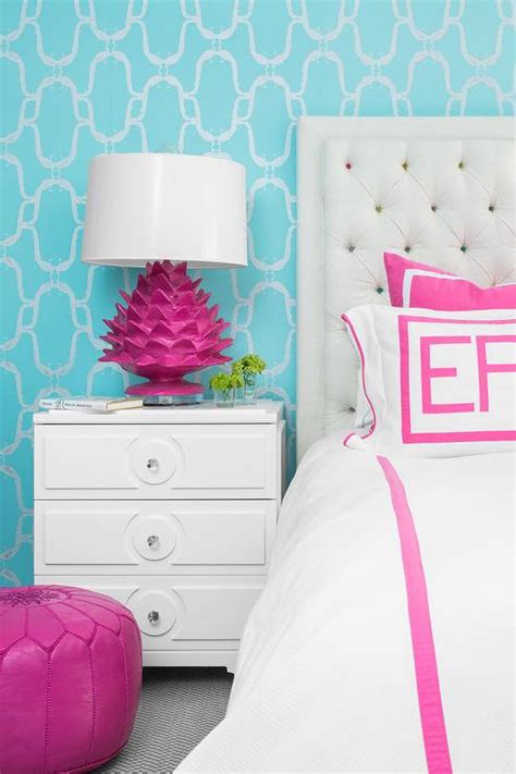 Maybe you would like to learn more about one of these? Hot Pink Tufted Headboard - Contemporary - bedroom ...