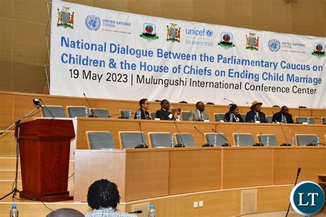 Zambia National Dialogue Held In Zambia To Combat Child Marriages A
