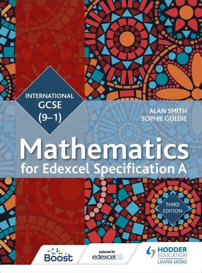 International Gcse 9 1 Mathematics For Edexcel Specification A Alan