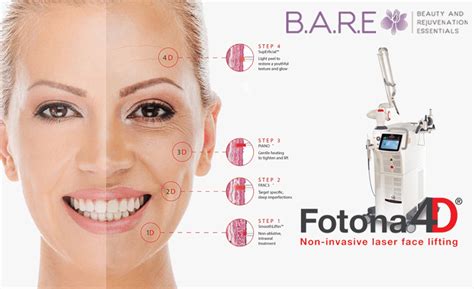Fotona 4d Laser Facial Treatment Bare Essentials Spa