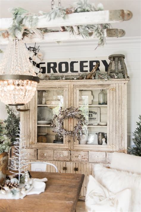 See more ideas about glam farmhouse, kitchen inspirations, home decor. Rustic Glam Farmhouse Christmas Dining Room - Liz Marie Blog