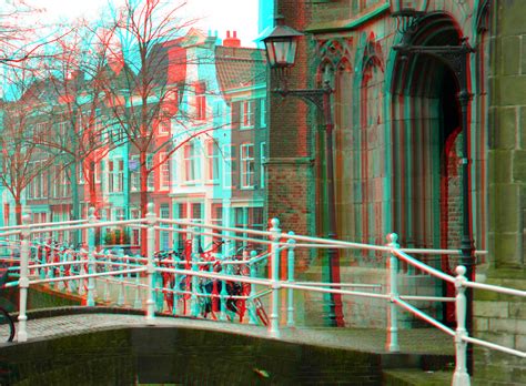 Oude Kerk Delft 3d Anaglyph Stereo Redcyan Wim Hoppenbrouwers Flickr