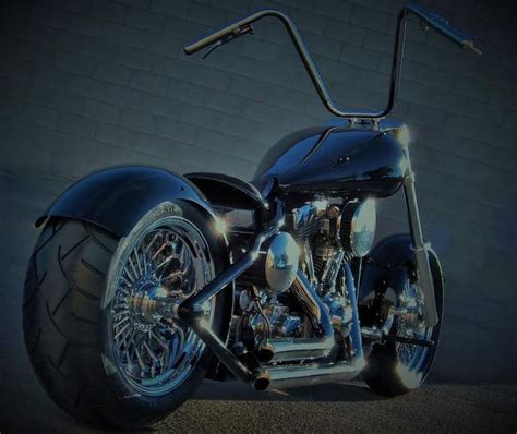 Custom Built Motorcycles Ontario Bobber Bobbers Radial Lace Wheels