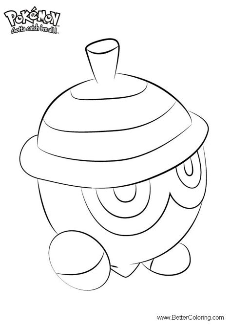 Pokemon Coloring Pages Seedot Free Printable Coloring Pages