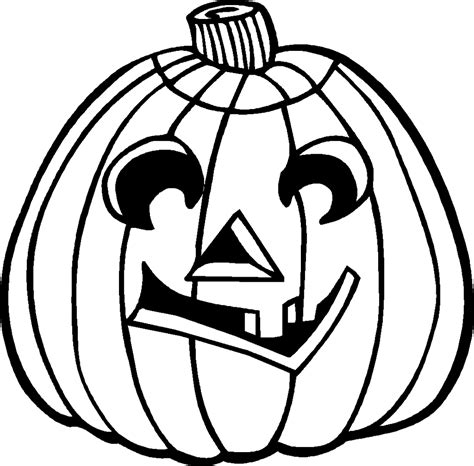 Download High Quality Pumpkin Clipart Black And White Coloring Page