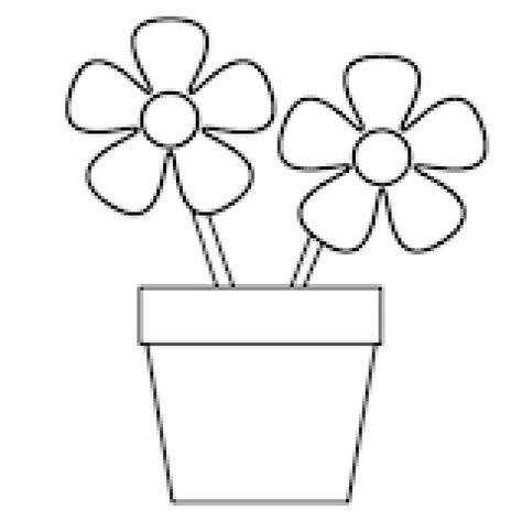 Since summer is in, these can be great activities to do with friends or siblings, indoors or outdoors. Get Crafty a Flower Coloring Book | Plant pots, Coloring ...