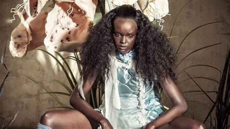 Sudanese Australian Model Duckie Thot Stars In Pirelli’s First All Black Calendar Vogue