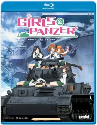 Girls Und Panzer Complete Anime Tv Series Collection Blu Ray English Dub Picclick