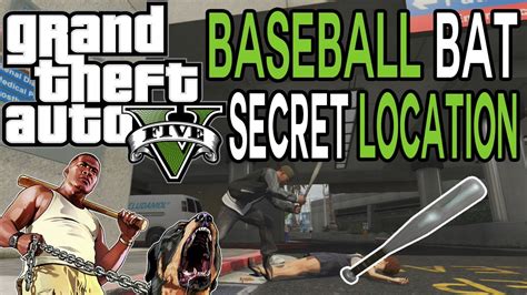 Gtav Rare Melee Weapon Baseball Bat Secret Location Grand Theft Auto